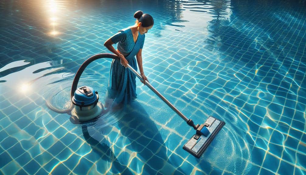 cleaning a pool effectively